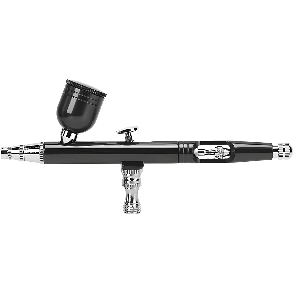 Podofo Dual Action Airbrush Kit Pneumatic Spray Gun for Nail Art Tattoo Painting Car Paint Spraying Tool