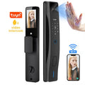 Smart Electronic Door Lock Password Automatic Biometric Fingerprint Lock For Home Security Tuya Smart Door Lock With Camera