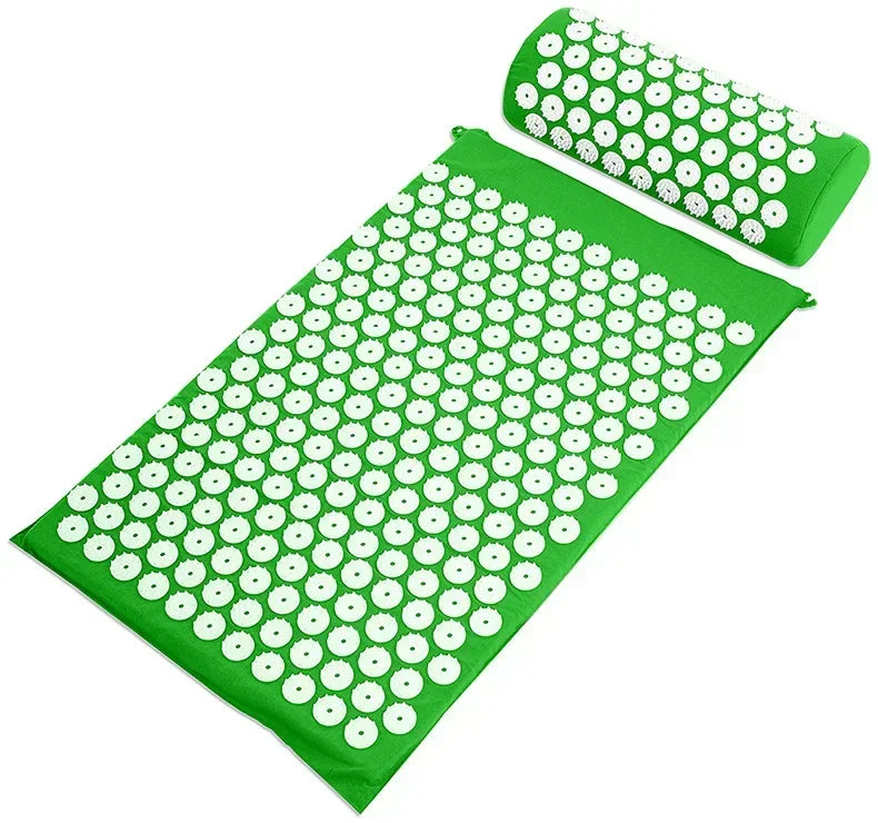 1PC/SET Massager Cushion Acupressure Mat Pillow Relieve Stress Back Pain Massage for Acupuncture Yoga Muscle Relaxation
