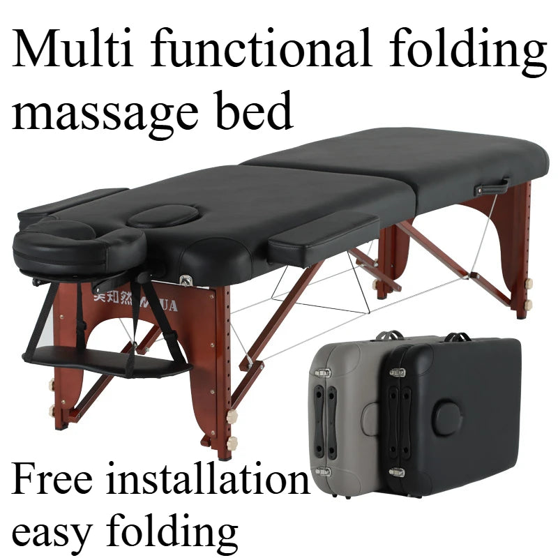 Portable Massage Table Foldable Bed for Professional Muscle Relief Massage Chairs Tidesmit