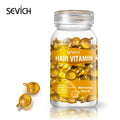 Sevich 30pc Hair Vitamin Capsules with Moroccan Oil, Keratin, and Ginseng for Damaged, Silky, and Smooth Hair Repair.