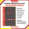 50PCS TPU Flexible Hydrogel Film Straight Curved Screen Protector Cutting Machine Universal Mobile Phone Screen Protective Film