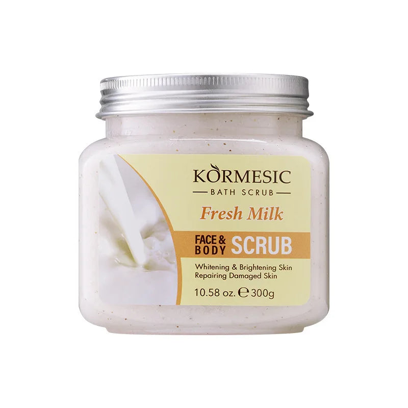 Body Scrub Exfoliating Cream | Natural Deep Cleansing Treatment Scrubs Treatments Milk Tidesmit