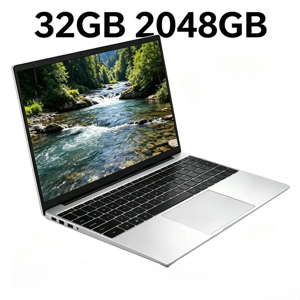 Intel I7-8650U 14.1 Inch Slim Laptop 120Hz FHD IPS Display 32GB RAM 2TB SSD Backlit Portable Notebook