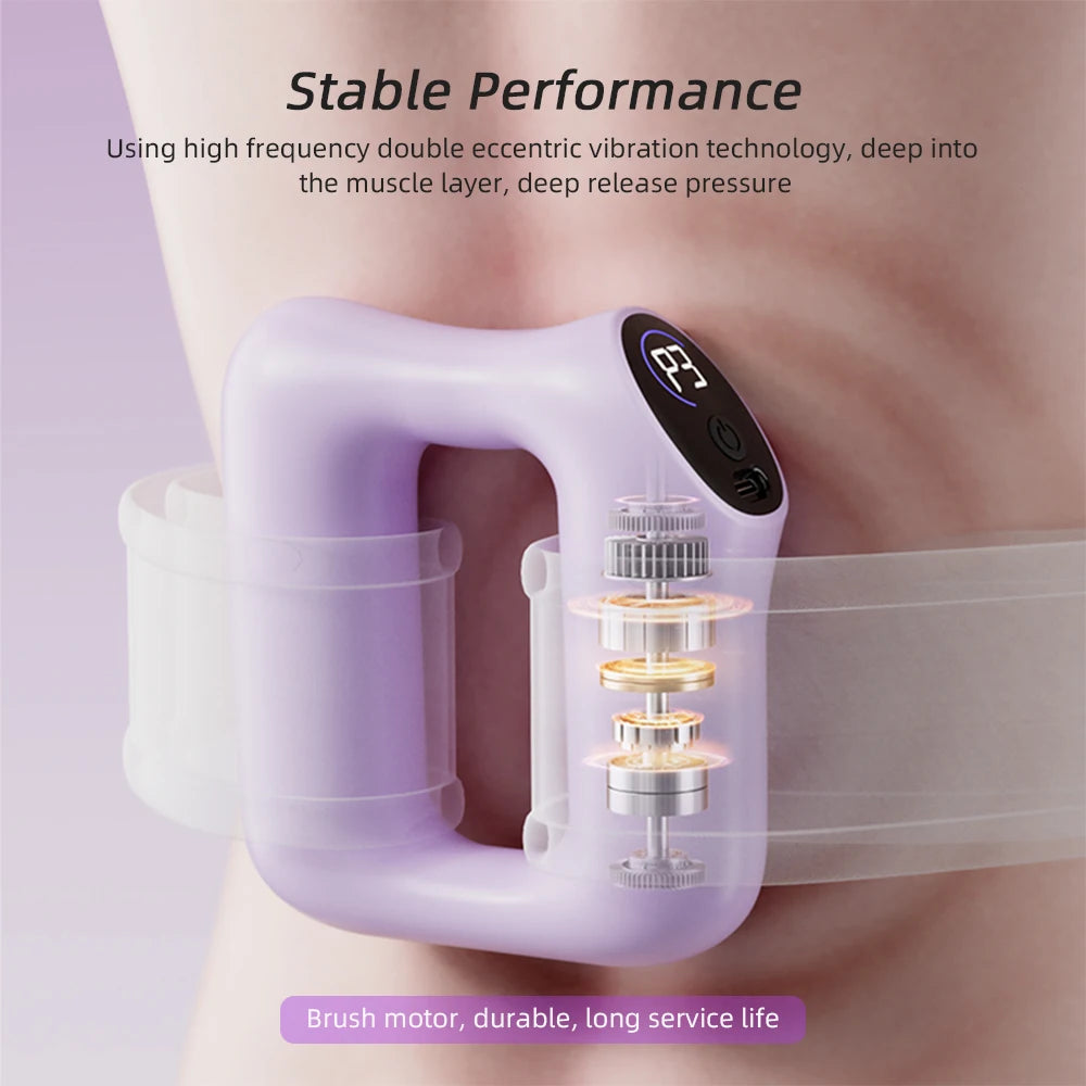 Electric Fascia Massage Ring for Deep Tissue Recovery | Blue Fascia Gun Tidesmit