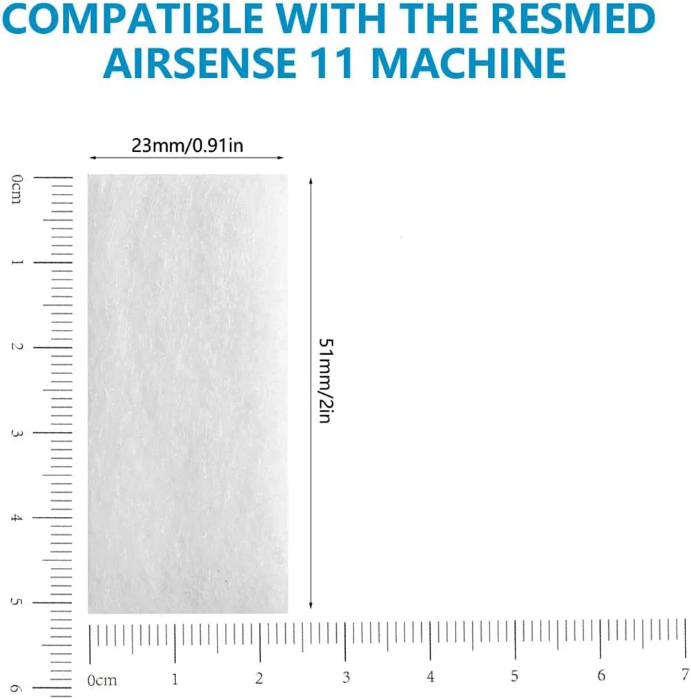 CPAP Filters for ResMed AirSense 11 Machine Premium Disposable Replacement Filter Standard Ultra Fine Filters for CPAP Machines