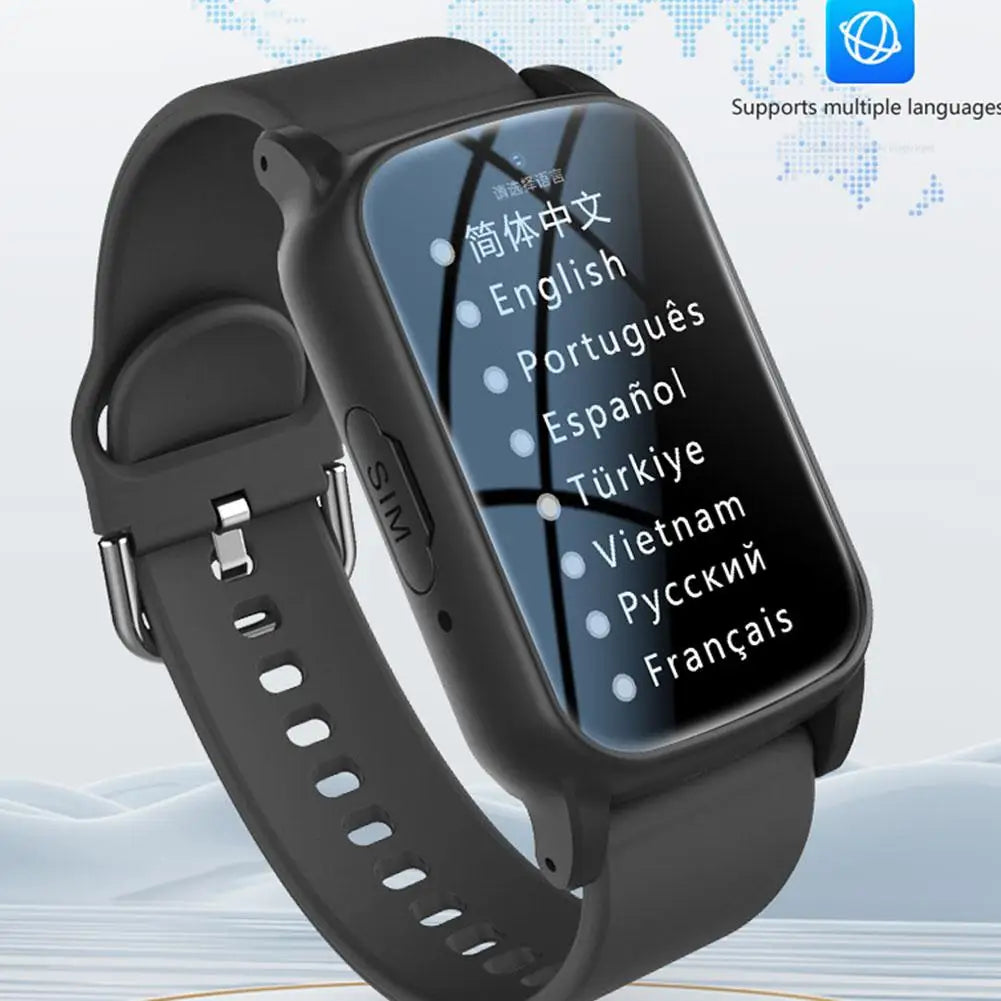 Elderly Smart Watch With Fall Detection GPS Tracking SOS Alert HD Video Call Waterproof Fitness Heart Rate Monitor For Seniors