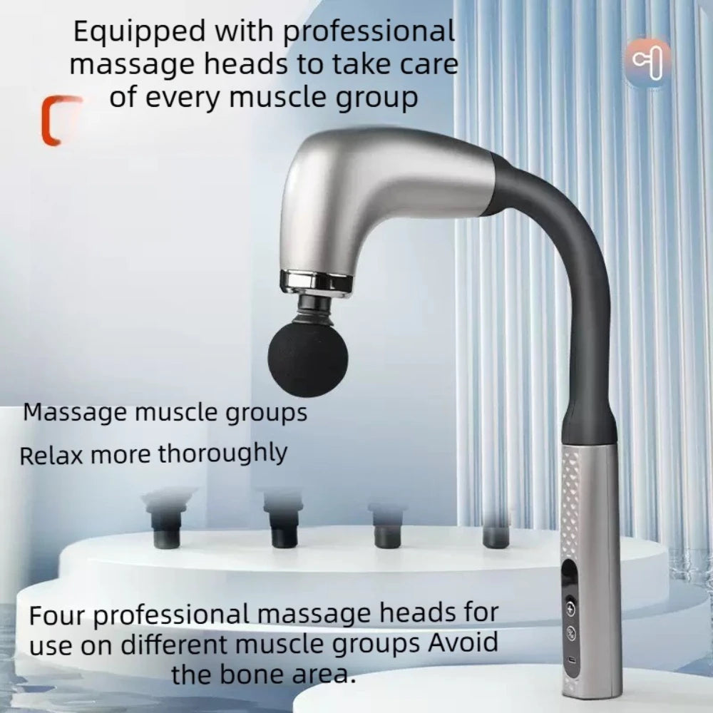 Electric Massage Gun for Muscle Recovery - Silent Percussive Tool Fascia Gun Tidesmit