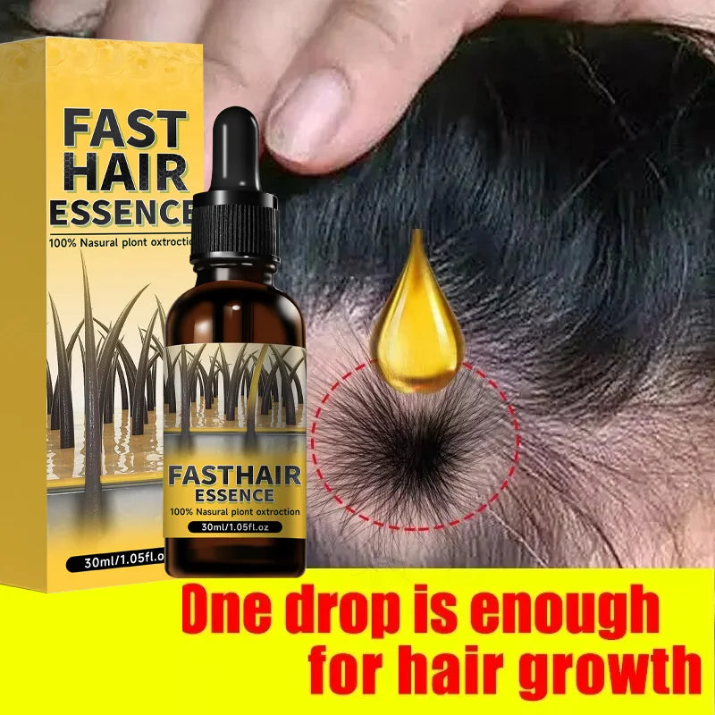 Tidesmit Fast Hair Growth Essence: Non-greasy herbal scalp treatment for hair regrowth, strengthening, and nourishment.