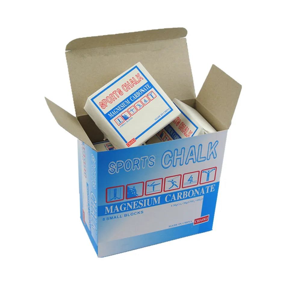 2/4/8pcs Sports Magnesium Powder Block Weight Lifting Climbing Horizontal Bar Fitness Anti Slip Gymnastic Magnesium Powder Block