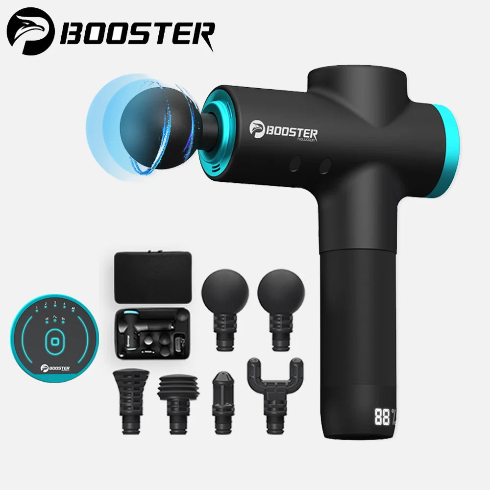 Deep Tissue Percussion Massage Gun - 12V Portable Rechargeable Device Fascia Gun Tidesmit