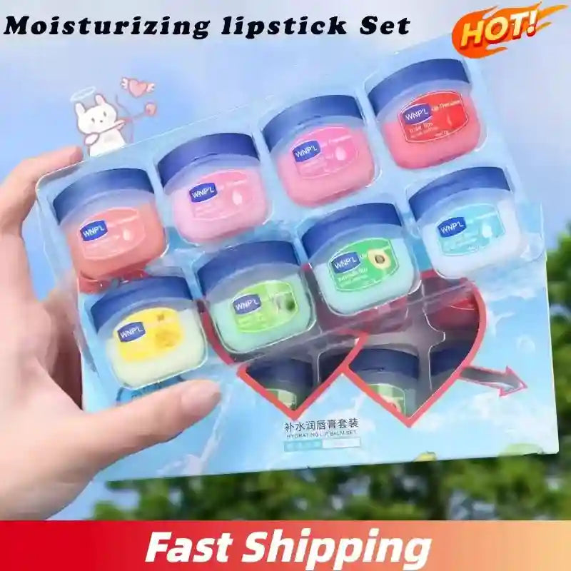 Moisturizing Lip Balm Set - Cruelty-Free Plant Oil Lip Care by Tidesmit Lip Care Tidesmit