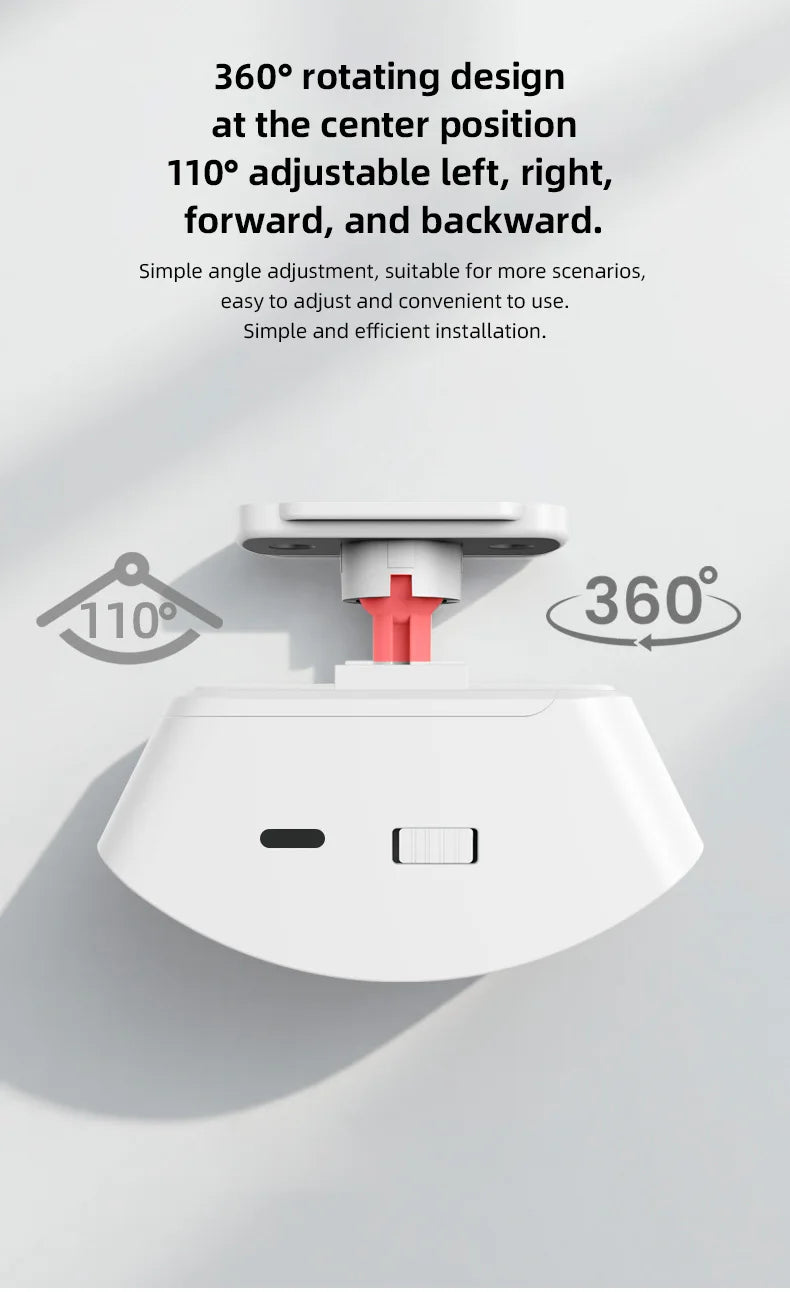 KERUI Split Welcome Chime Bell Intelligent Wireless Doorbell PIR Sensor Alarm Multiple Ringtones 433mhz Alarm Detector for Home