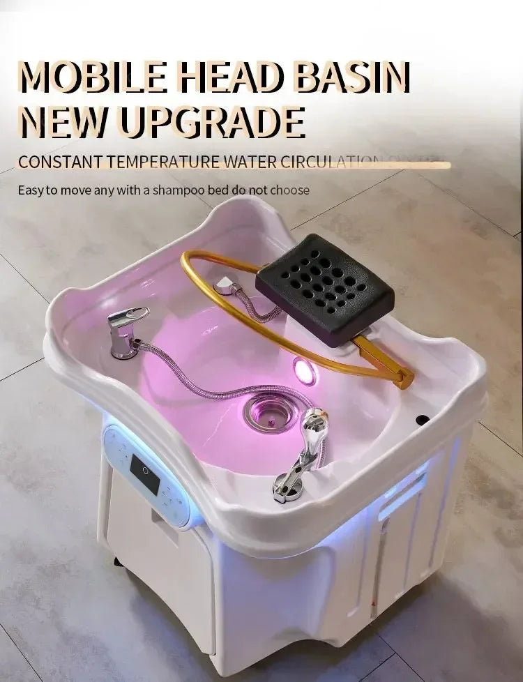 Portable Massage Spa Bed with Shampoo Sink - 220V Professional Wellness Massage Chairs Tidesmit