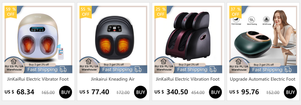 Electric Foot Massager with Heat and Airbag Shiatsu - Tidesmit Z12 Relaxation Treatment Tidesmit