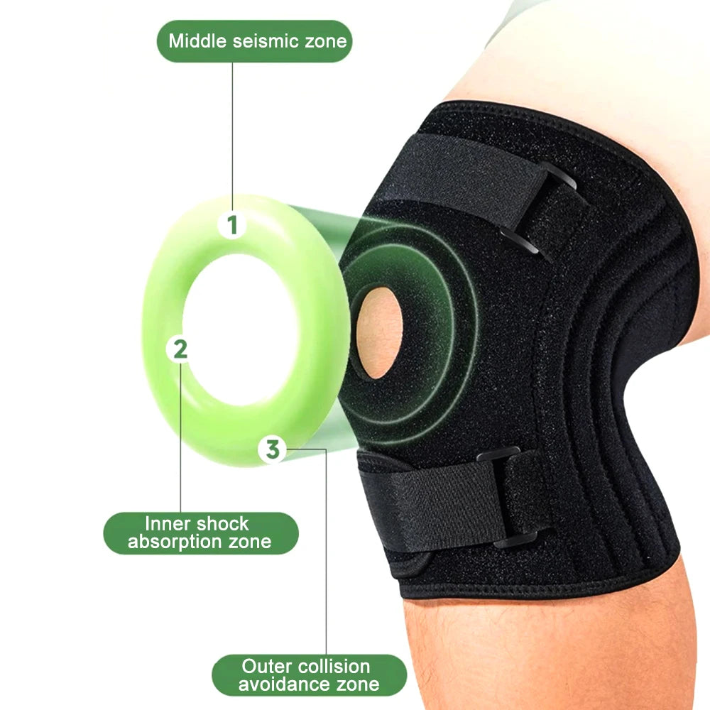 Plus Size Knee Brace 8XL Adjustable Compression Band for Arthritis & Meniscus Tear Support Stable for Men And Women
