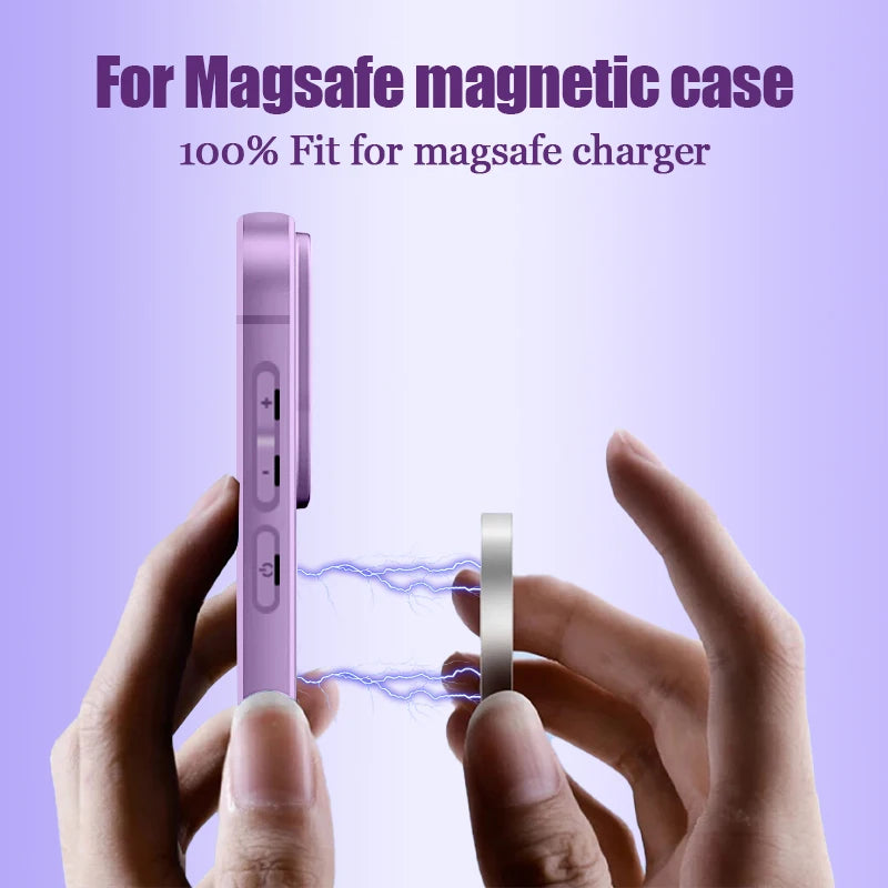 Magnetic Wireless Charging Case for Samsung Galaxy | Military-Grade Protection Tidesmit