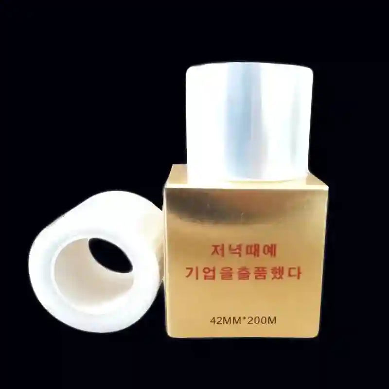 Eyebrow Tattoo Plastic Wrap 42mm x 200m for Microblading Procedures Permanent Makeup Machines Tidesmit