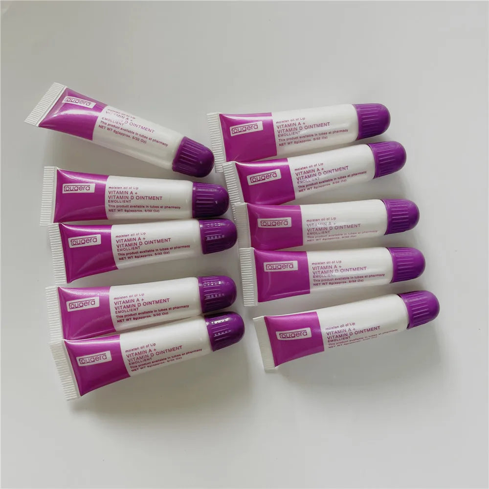 Tidesmit Fougera Vitamin A+D tattoo aftercare ointment, anti-scar repair gel for PMU, eyebrow, and lip healing.