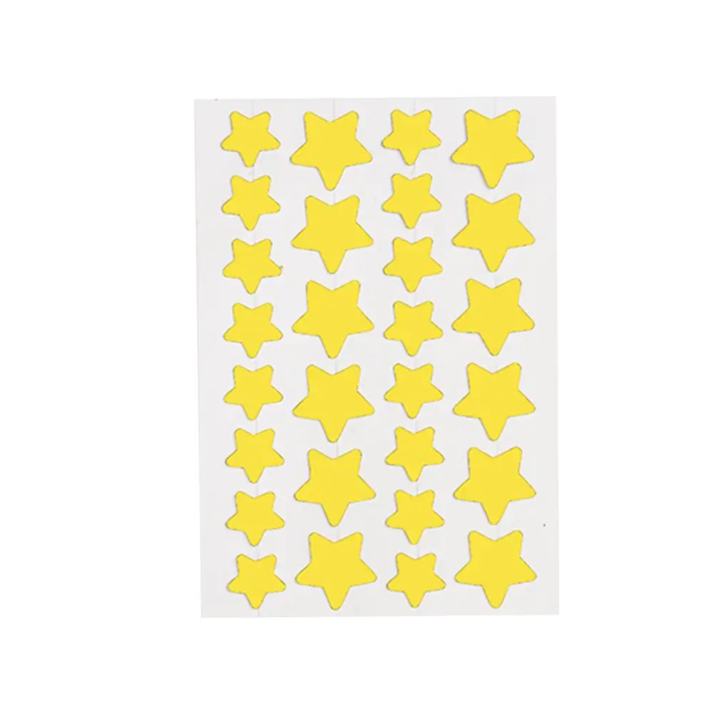 28Pcs Colorful Cute Star Shaped Acne Sticker Invisible Acne Cover Pimple Patch Skin Care