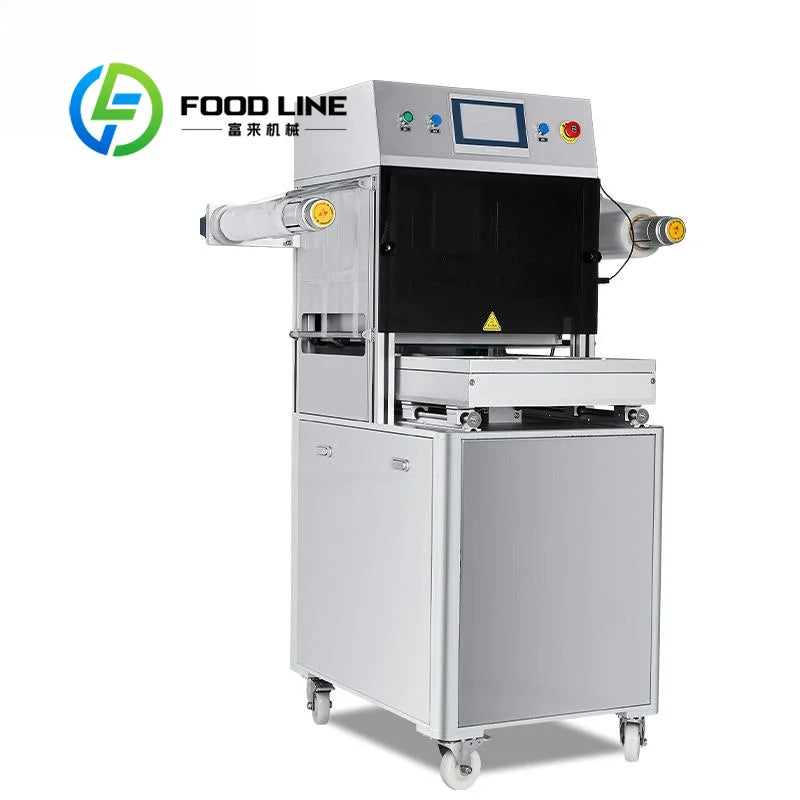 High Quality Vacuum Tray Sealer Machine MAP Modified Atmosphere Packing Machine Seafood Packaging Sealing Machine