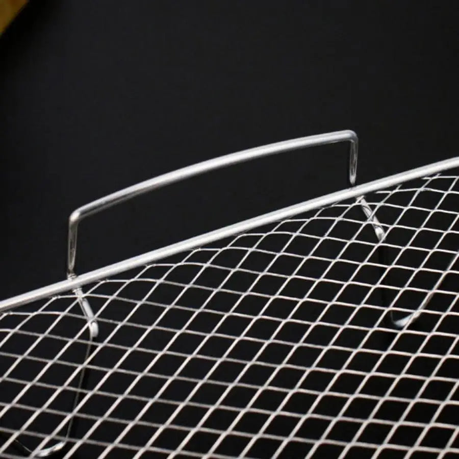 Stainless Steel Air Fryer Grill, Square Air Fryer Baking Rack, Kitchen Household Air Fryer Baking Net, Kitchen Appliance Parts