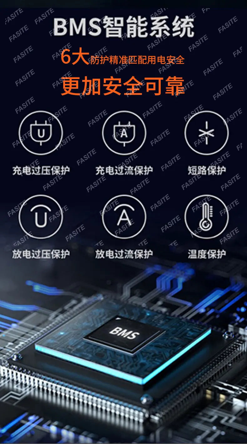 Solar panel power generation mobile supply 300W outdoor power supply 204.8WH multi-functional compact energy storage