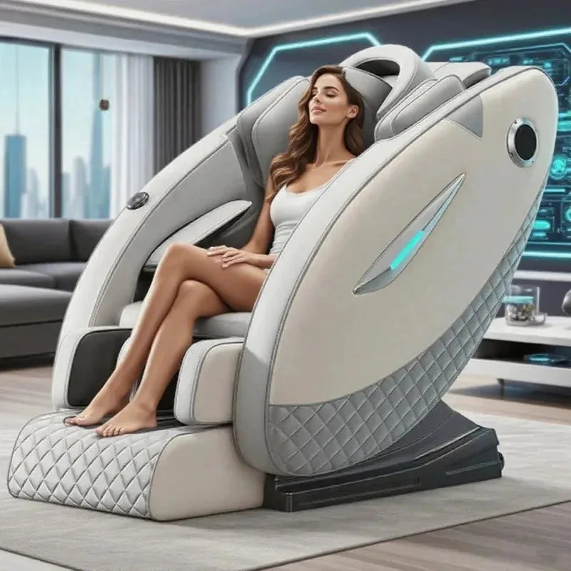 4D Full Body Massage Chair with Zero Gravity Shiatsu - Tidesmit Massage Chairs Tidesmit