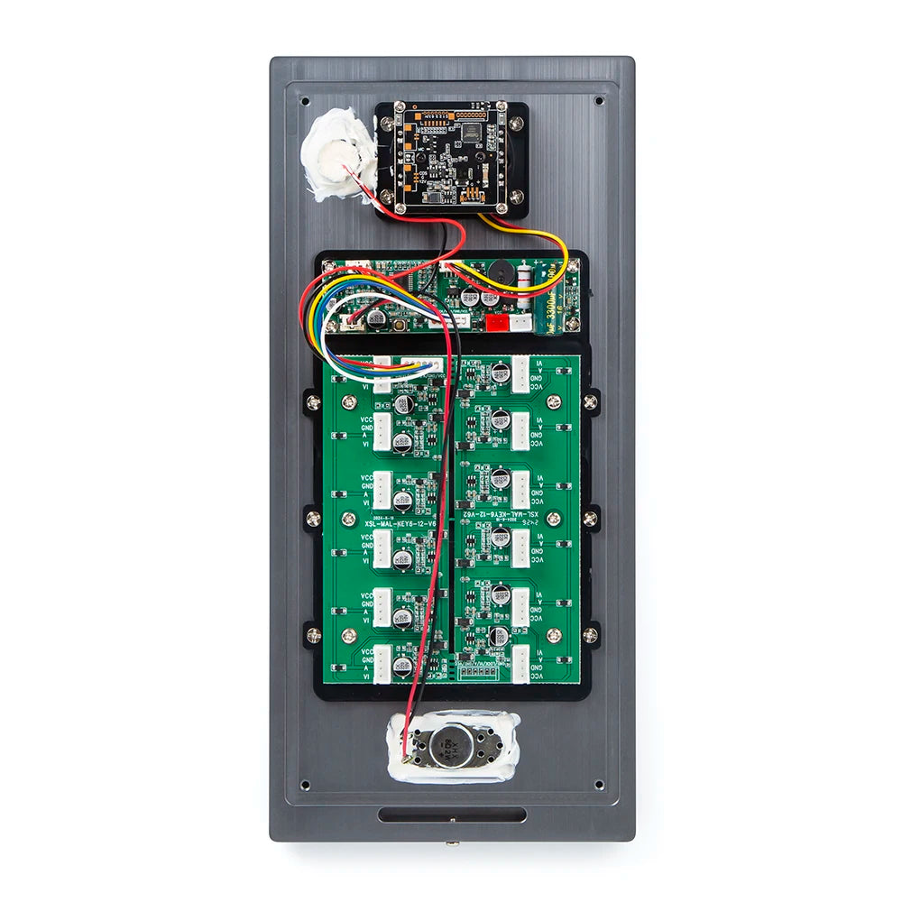 HOMSECUR XC114F-12 Doorbell Camera RFID Access For Video Doorphone Call Intercom 12 Families