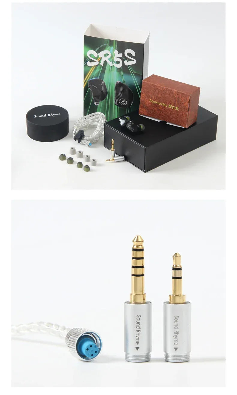 Sound Rhyme SR5S 5-Driver Hybrid HiFi In-Ear Monitors by Tidesmit Tidesmit