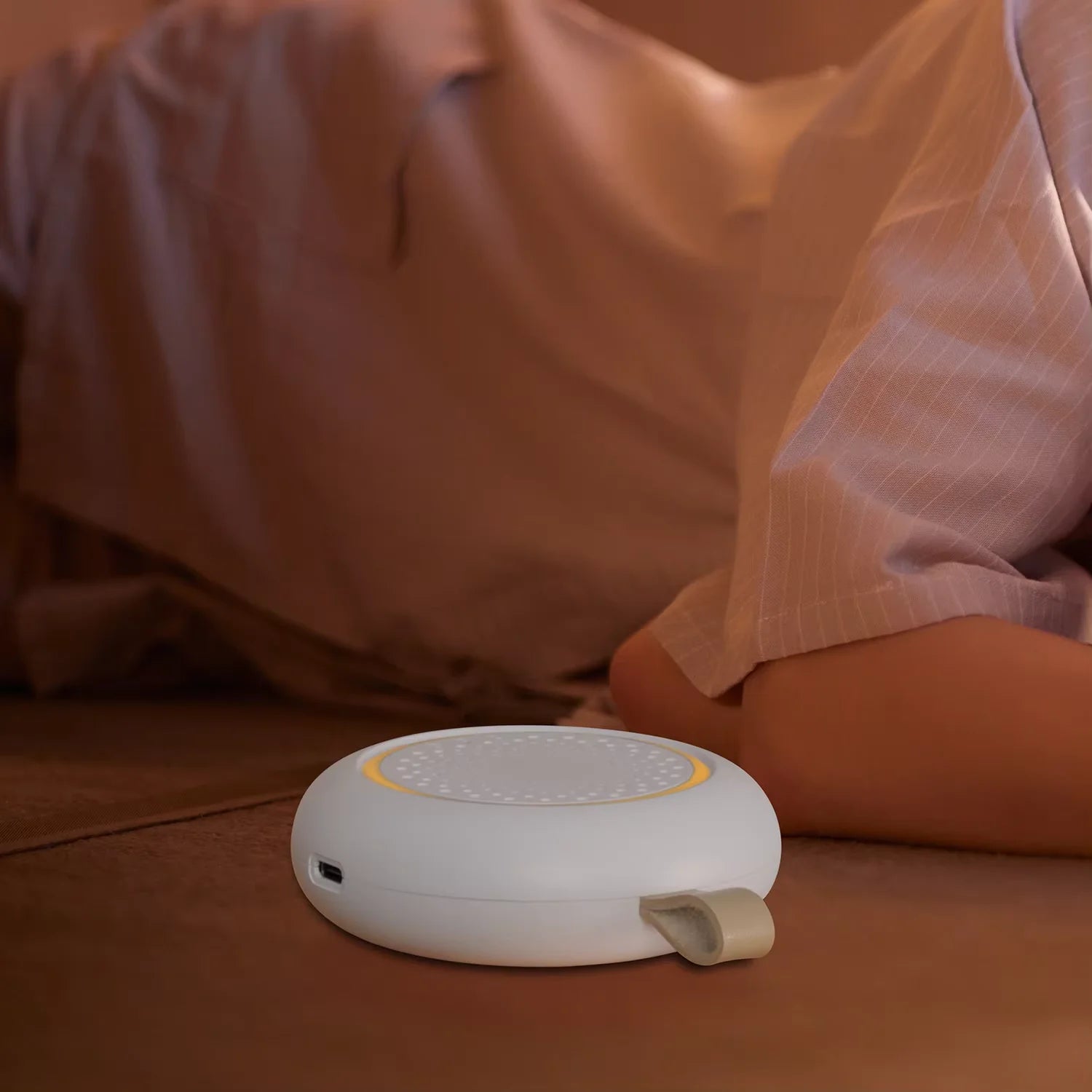 Baby White Noise Machine Rechargeable Timed Shutdown Sleep Machine Baby Sleep Sound Player Night Light Timer Noise Player