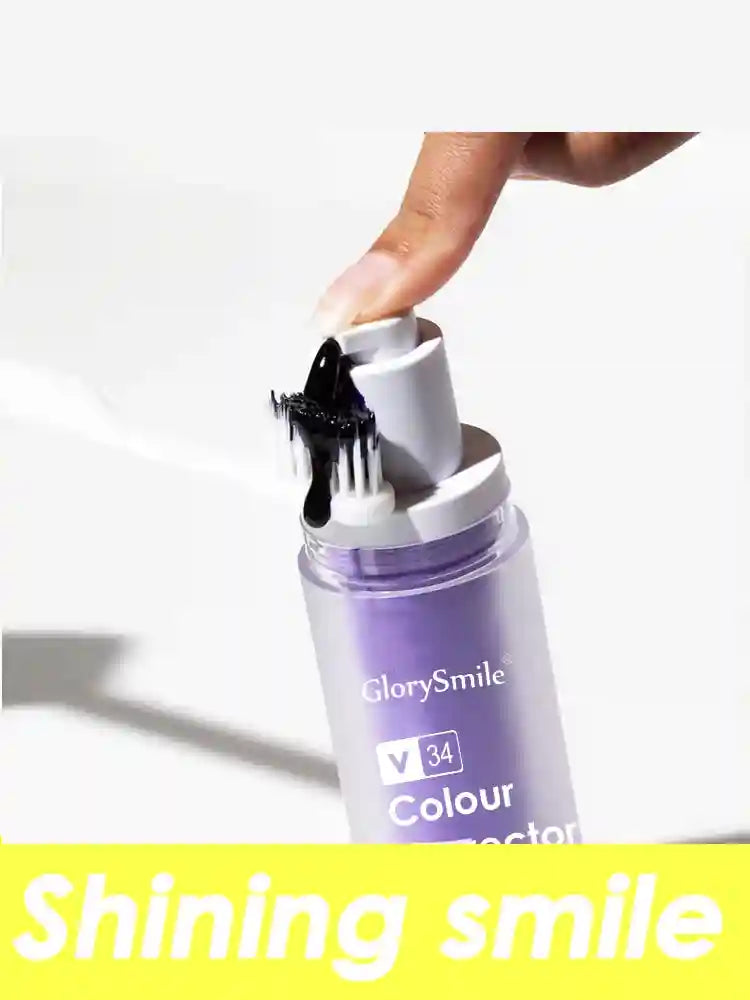 Tidesmit V34 color corrector toothpaste for instant teeth whitening and stain removal