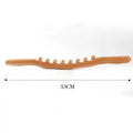 Massage Stick for Back Therapy | Wooden Gua Sha Muscle Relief Roller Massage Roller natural 8 beads China Mainland Tidesmit
