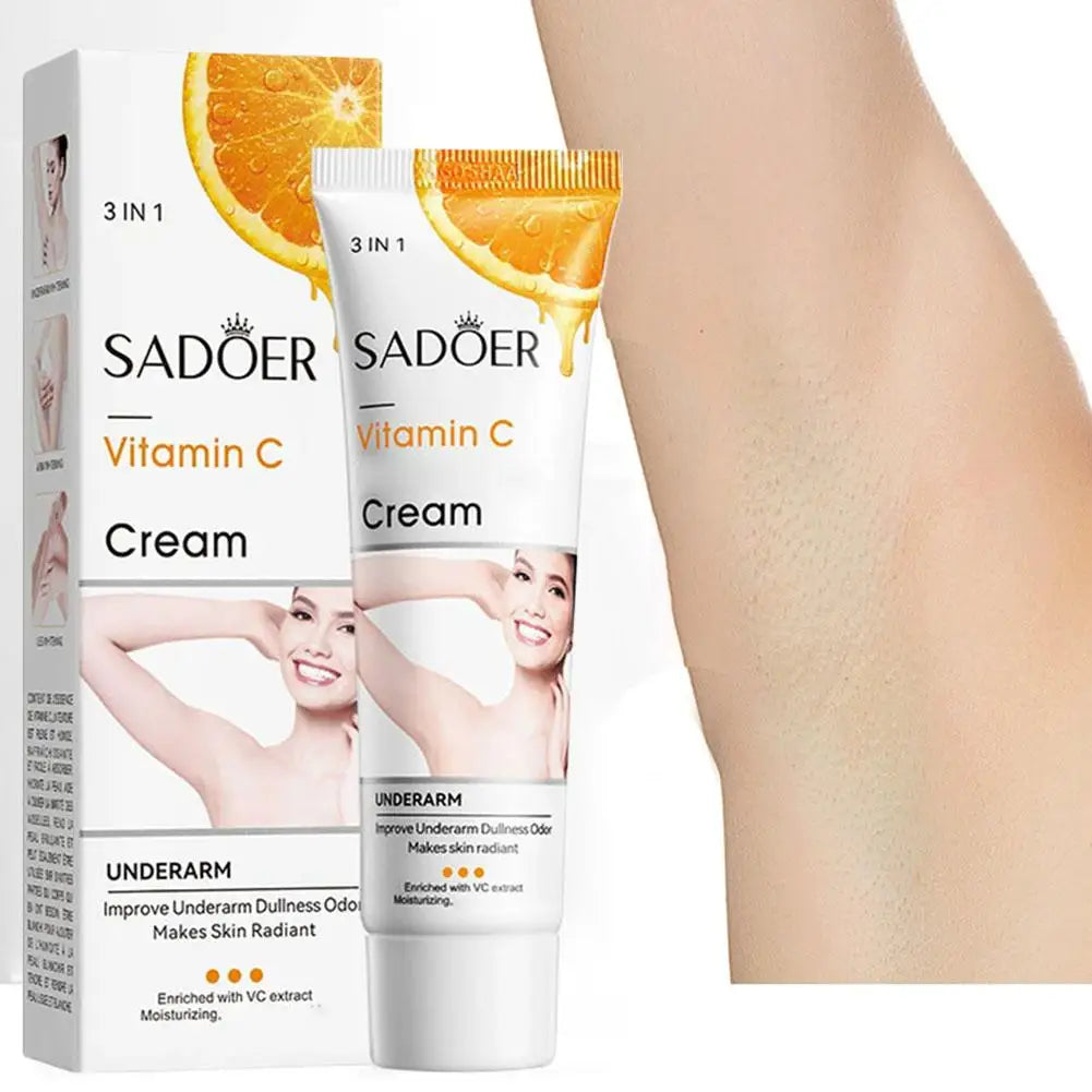 50g VC Underarm Whitening Cream Niacinamide Body Lotion Moisturizing Hydrating Dry Skin Repair Brightening for women body care