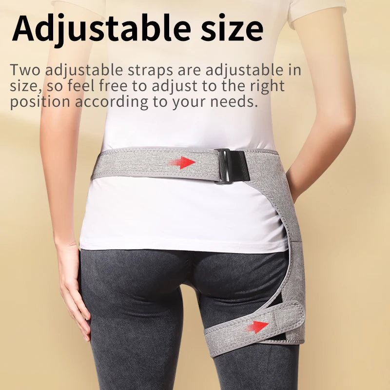 Hip Massager with Red Light Heat Vibration for Targeted Muscle Recovery Relaxation Treatment Tidesmit