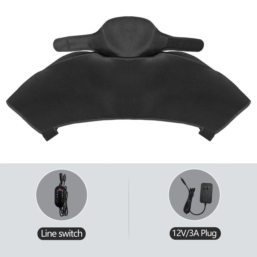 Heated Shoulder and Back Massager - Deep Tissue Muscle Relief Device Back Massage Instrument 12V-Heating Tidesmit