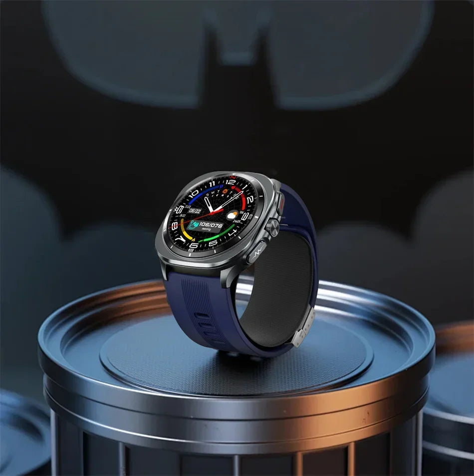 for Samsung Air Pump Airbag Smart Watch Men, Micro Physical Examination Accurate Measure Blood Pressure Sport SmartWatch 2025New