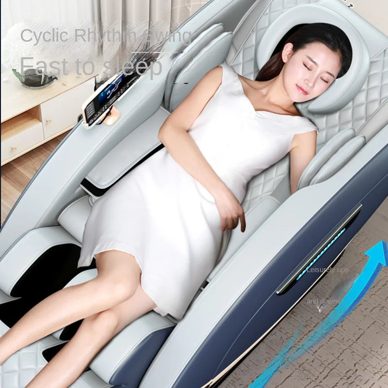 Shiatsu Full Body Massage Chair with Heat Therapy and 3D Rollers Massage Chairs Tidesmit