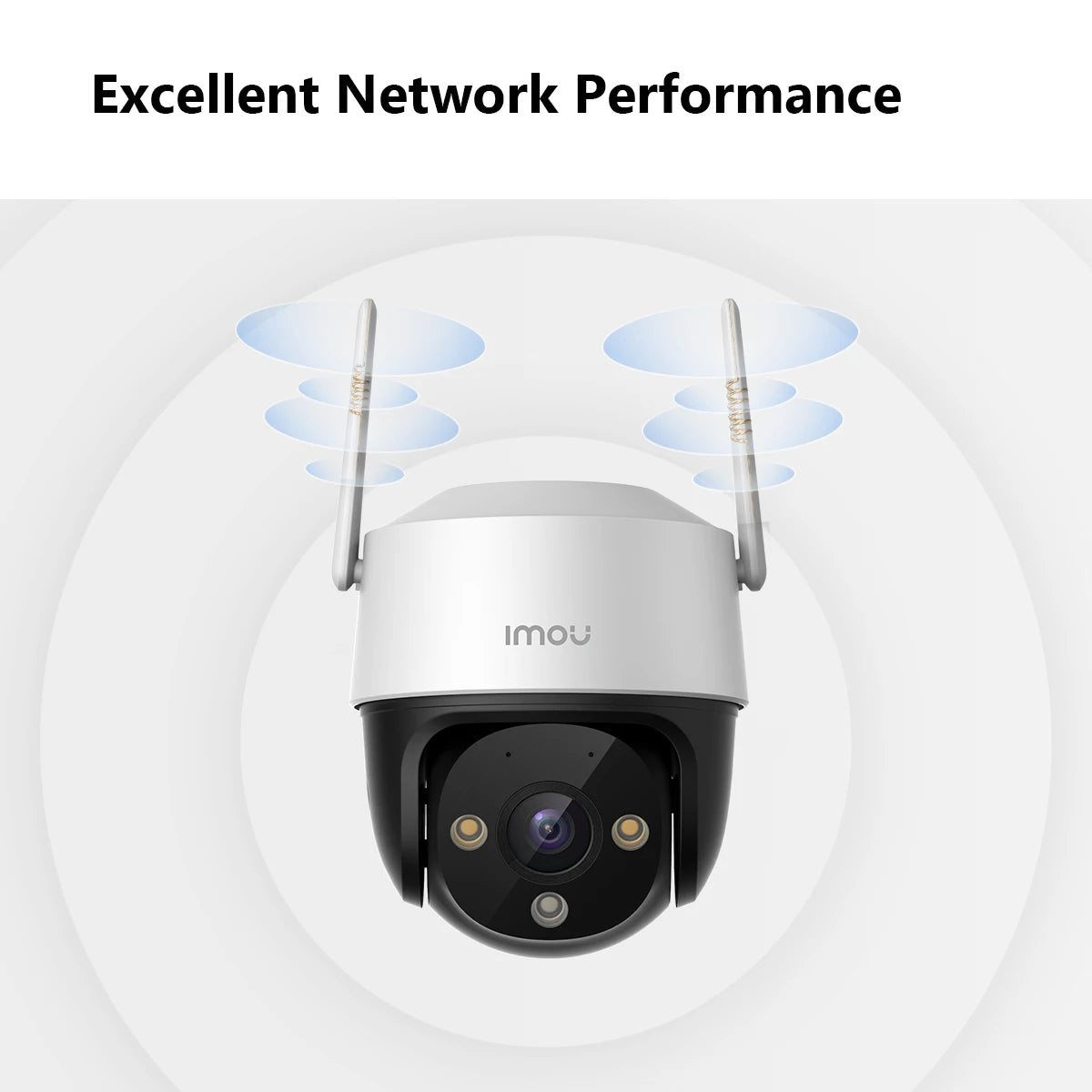 IMOU 2PCS Cruiser SE+ 5MP Set Wi-Fi Camera Smart Color Night Vision IP66 Outdoor Security 360° Coverage Smart Auto Tracking