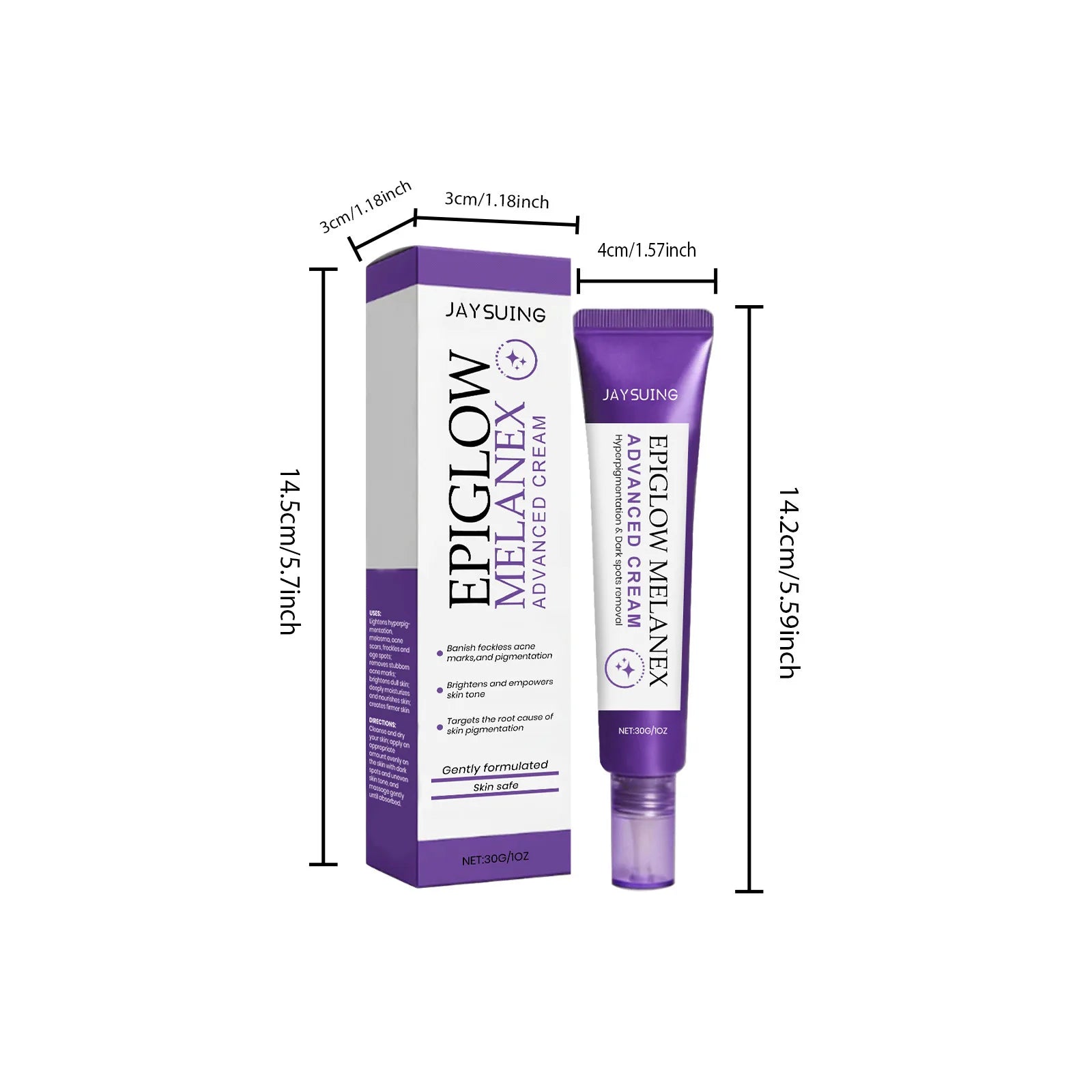 Tidesmit Subtle Glow Velvet Cream face makeup texture close-up showing soft-focus finish and silky skin smoothing effect