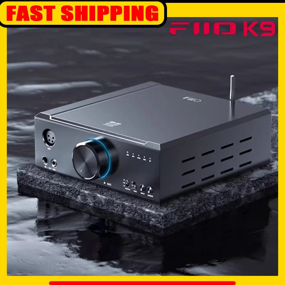 FiiO K9 Pro ESS Desktop DAC and Headphone Amplifier ES9038PRO*2 chip Bluetooth USB DAC DSD Decoder Support MQA