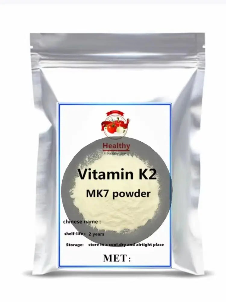 Vitamin K2 MK7 (50g-1kg) - High Purity Supplement for Skin Brightening & Freckle Fading. Factory Direct. Resealable