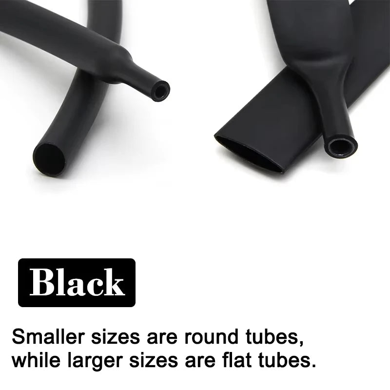 1~10m 3:1/4:1 Ratio With Glue Heat Shrink Tube ID 1.6mm - 50mm Adhesive Lined  Dual Wall Polyolefin ﻿Wrap Cable Protect Sleeve