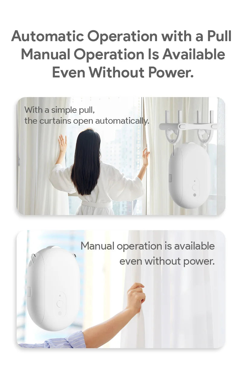 Zigbee Curtain Robot Smart Controller - Voice & App Control for Smart Homes Tidesmit