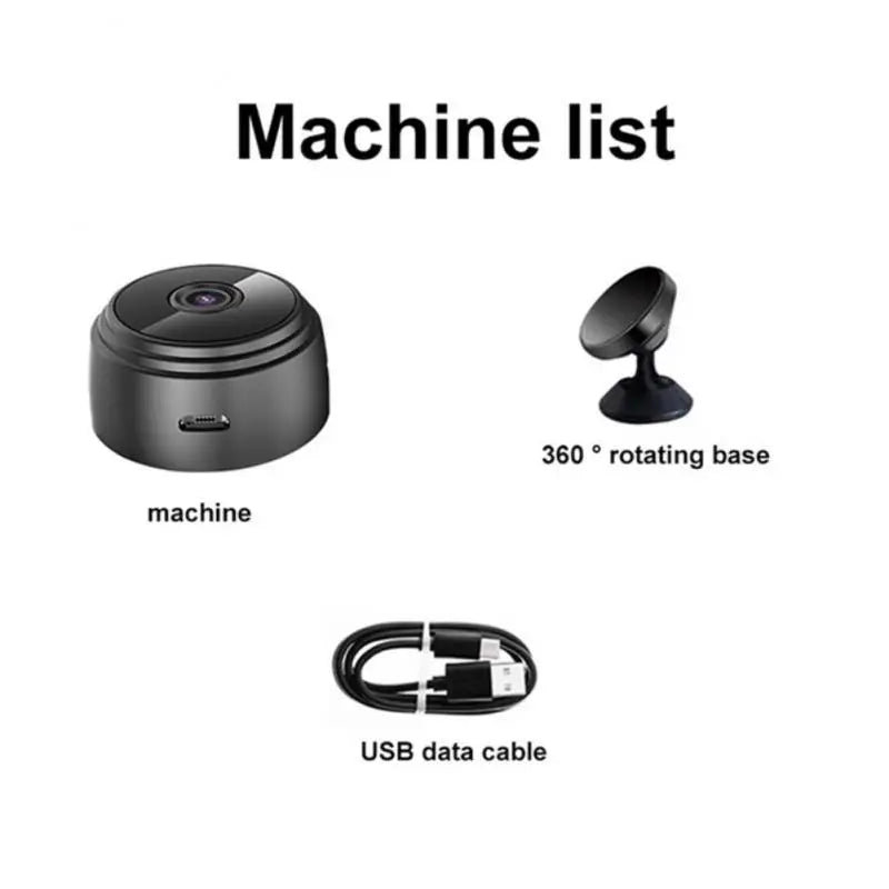 A9 Mini IP Camera Mobile 1080P HD WiFi Surveillance Cameras Sensor Camcorder Web Video Smart Home Safety Wireless Security Camer