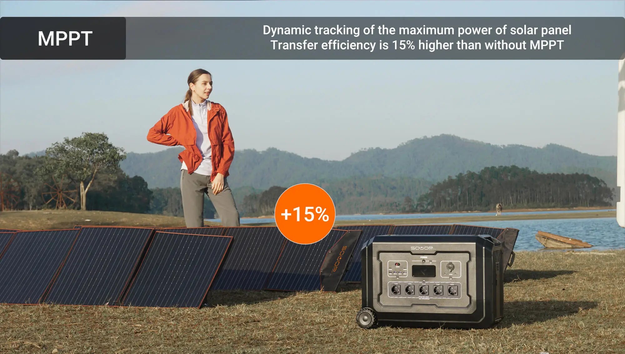 Home Storage Power Station Solar Generator Energy System Portable 5000w Charging Station