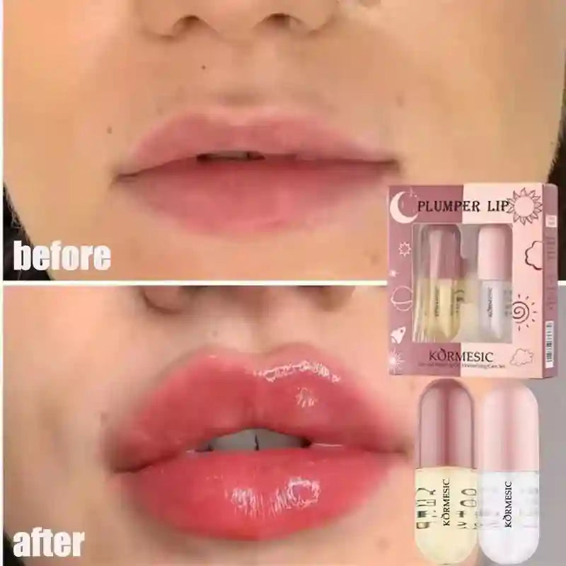 Lip Plumper Serum Instant Volume Hydrating Gloss - 8ml Cruelty-Free Lip Care Tidesmit
