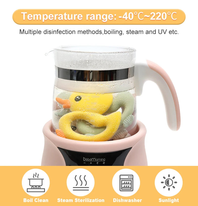 New Arrival Baby Teether Cartoon Duck Shape Silicone Teether Pacifier Clip Baby Toy Teething Accessories