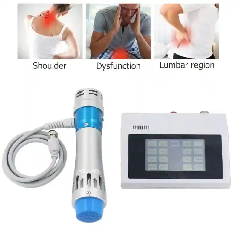 Shockwave Therapy Machine: Electric Muscle Relief & 7 Massage Heads Massage Chairs Tidesmit