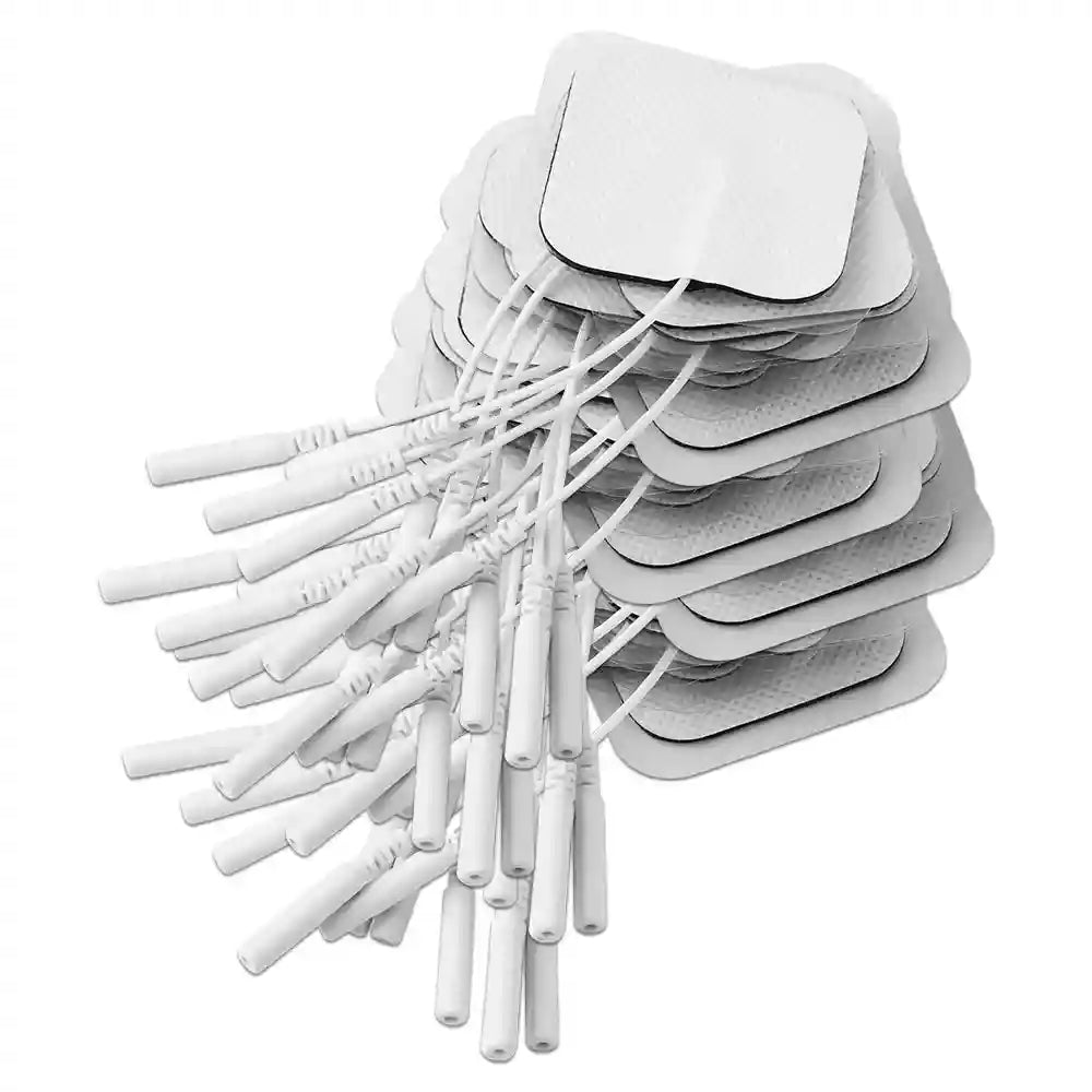 TENS Unit Electrode Replacement Pads - Medical Grade Self-Adhesive Set Massage Roller Tidesmit